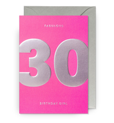 Lagom Design 30 Fabulous Birthday Girl Card